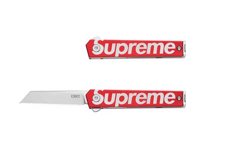 supreme x lv pocket knife|supreme crkt ceo microflipper.